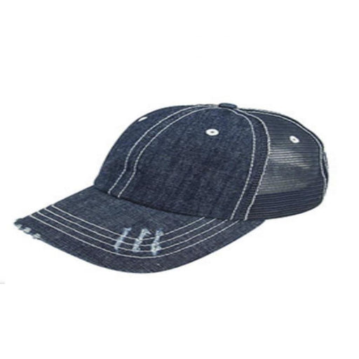 Washed Distressed Cotton Hat Baseball cap Unisex Headwear Adjustable