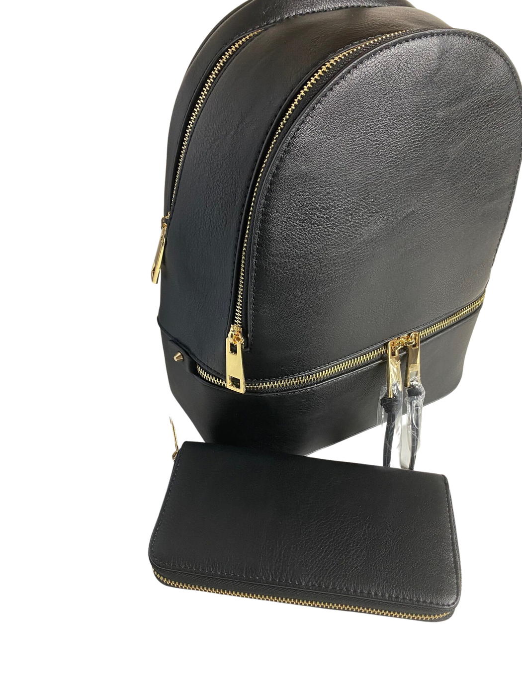 Wild Night Faux Leather Backpack & Wallet Set — The Code Ivy