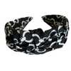 Black Design Fabric Headband