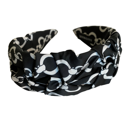 Black Design Fabric Headband